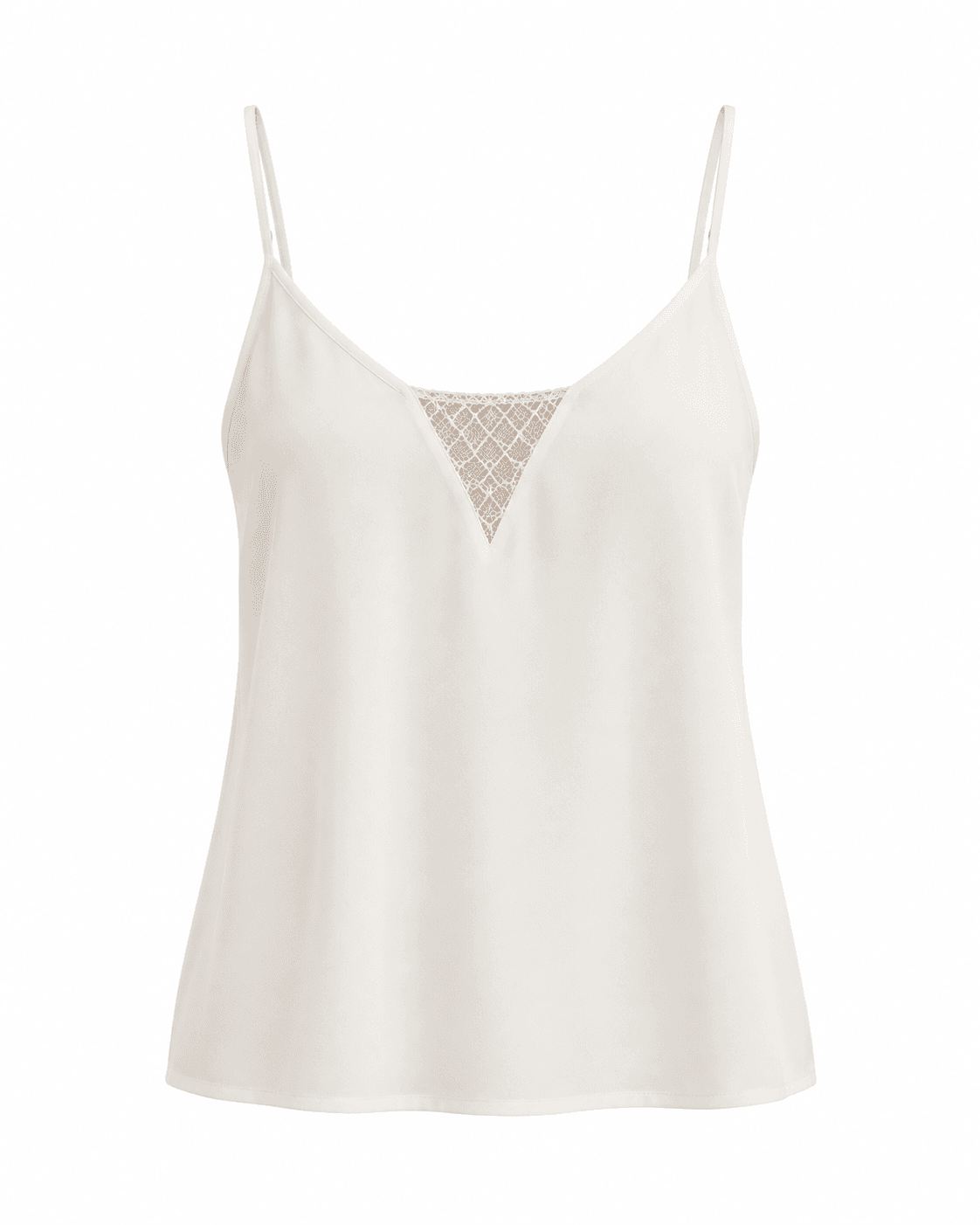 Referência para Blusa de alças finas com renda